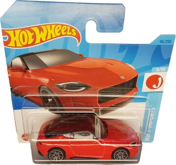 Hot Wheels - 2023 Nissan Z - HW J-Imports 3/10 - HKK64 - Short Card - kırmızı - Mattel 2023