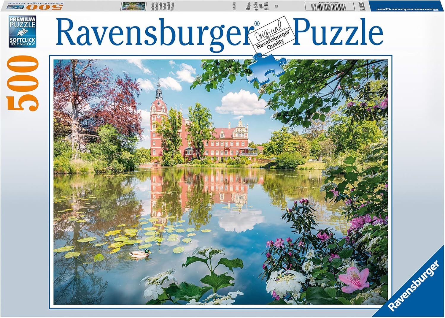 Ravensburger 500p Puz Muskau Şatosu Yapboz