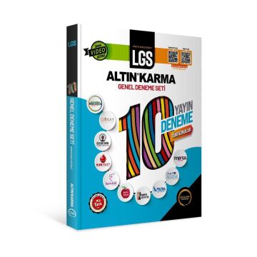 2024 LGS 8. Sınıf 10 Farklı Yayın 10 Deneme Tüm Konular Sorular Tamamı Video Çözümlü