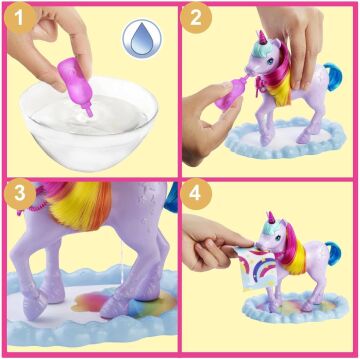 Barbie Dreamtopia Bebek ve Tek Boynuzlu At GTG01 Renkli 3+