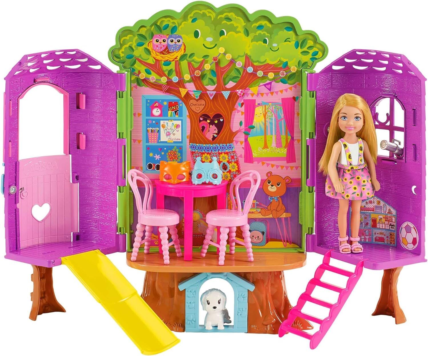 Barbie Chelsea'nin Ağaç Evi, 3 yaş ve üzeri, HPL70