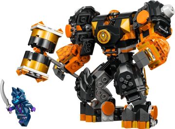 LEGO NINJAGO Cole’un Toprak Elementi Robotu 71806-7 Yaş ve Üzeri Çocuklar için Aksiyon Figürü İçeren Yaratıcı Oyuncak Yapım seti (235 Parça)