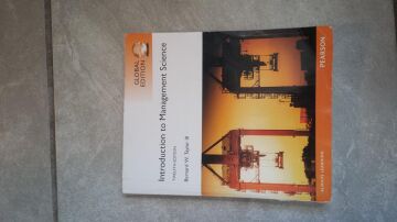 Introduction to Management Science (Kapak Değişebilir)