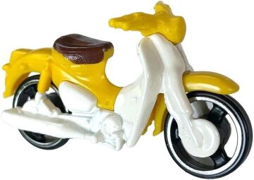 Hot Wheels - Honda Super Cub - HW Moto 3/5 - HKK32 - Short Card - Motosiklet - Sarı - Mattel 2023
