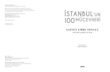 İstanbul’un 100 Mücevheri (Ciltli)