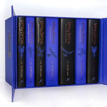 Harry Potter Ravenclaw House Editions Hardback Box Set: 1-7