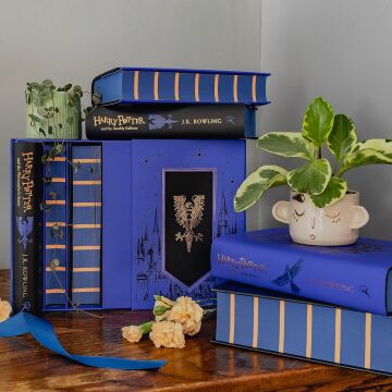 Harry Potter Ravenclaw House Editions Hardback Box Set: 1-7