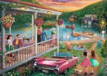 Ravensburger 300 Parça Gölde Yaz Yapboz