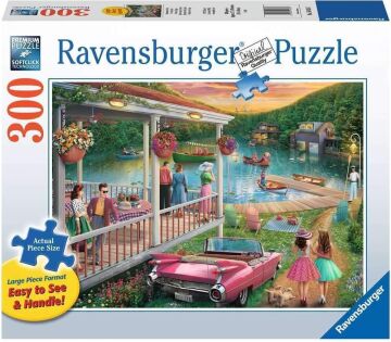 Ravensburger 300 Parça Gölde Yaz Yapboz
