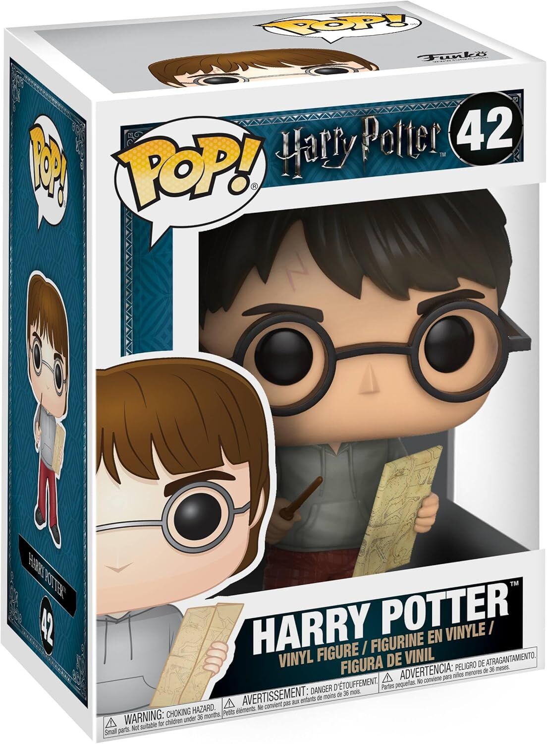 Funko Fgr-POP Harry Potter, Harry Marauders Map Figürü