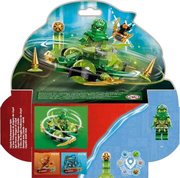 LEGO Ninjago Lloyd'un Ejderha Gücü Spinjitzu Dönüşü 71779, Lloyd Minifigür İçeren Yaratıcı Oyuncak Yapım Seti (56 Parça)