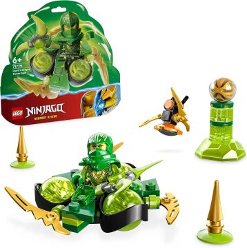 LEGO Ninjago Lloyd'un Ejderha Gücü Spinjitzu Dönüşü 71779, Lloyd Minifigür İçeren Yaratıcı Oyuncak Yapım Seti (56 Parça)
