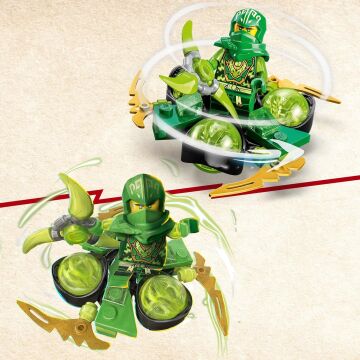 LEGO Ninjago Lloyd'un Ejderha Gücü Spinjitzu Dönüşü 71779, Lloyd Minifigür İçeren Yaratıcı Oyuncak Yapım Seti (56 Parça)