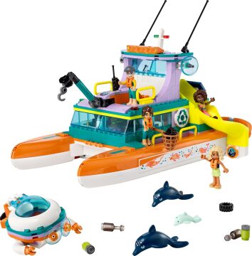 LEGO® Friends Deniz Kurtarma Teknesi 41734 Oyuncak Yapım Seti (717 Parça)