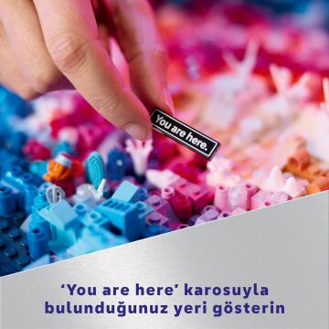 LEGO Art Samanyolu Galaksisi 31212 - Yetişkinler için Koleksiyonluk Yaratıcı Tablo Modeli Yapım Seti (3091 Parça)