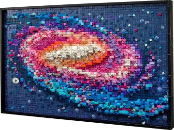 LEGO Art Samanyolu Galaksisi 31212 - Yetişkinler için Koleksiyonluk Yaratıcı Tablo Modeli Yapım Seti (3091 Parça)
