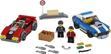 LEGO City Polis Otobanda Tutuklama 60242 - Arabaları Seven Çocuklar için Yaratıcı Oyuncak Yapım Seti (185 Parça)