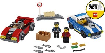LEGO City Polis Otobanda Tutuklama 60242 - Arabaları Seven Çocuklar için Yaratıcı Oyuncak Yapım Seti (185 Parça)