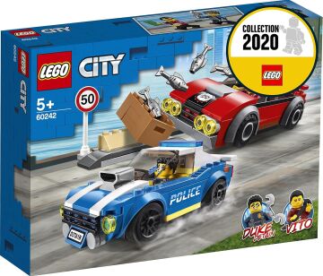 LEGO City Polis Otobanda Tutuklama 60242 - Arabaları Seven Çocuklar için Yaratıcı Oyuncak Yapım Seti (185 Parça)