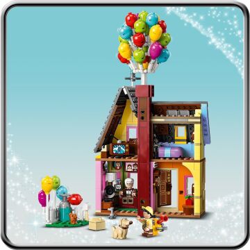 LEGO® | Disney Pixar “Yukarı Bak” Evi 43217-9 Yaş ve Üzeri Sinemaseverler için İnşa Edilebilir ve Sergilenebilir Yaratıcı Oyuncak Yapım Seti (598 Parça)
