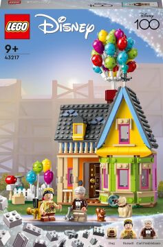 LEGO® | Disney Pixar “Yukarı Bak” Evi 43217-9 Yaş ve Üzeri Sinemaseverler için İnşa Edilebilir ve Sergilenebilir Yaratıcı Oyuncak Yapım Seti (598 Parça)