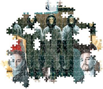 Clementoni 1000 Parça La Casa De Papel Puzzle Berlin 1 (Compact Box)