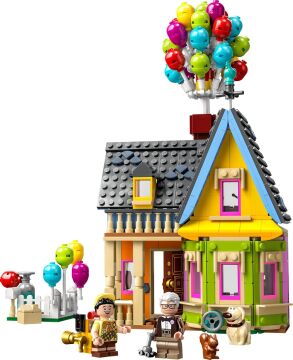 LEGO® | Disney Pixar “Yukarı Bak” Evi 43217-9 Yaş ve Üzeri Sinemaseverler için İnşa Edilebilir ve Sergilenebilir Yaratıcı Oyuncak Yapım Seti (598 Parça)