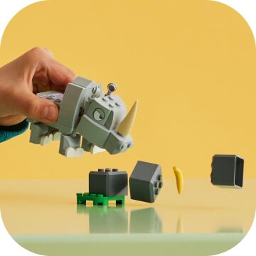 LEGO Super Mario Gergedan Rambi Ek Macera Seti 71420 (106 Parça)