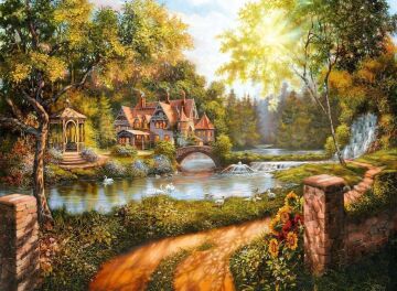 Ravensburger 500p Puzzle Su Kenarı, Yapboz