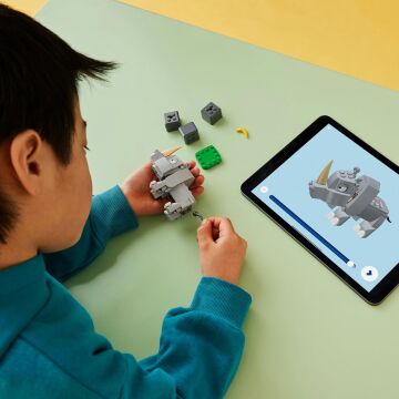 LEGO Super Mario Gergedan Rambi Ek Macera Seti 71420 (106 Parça)