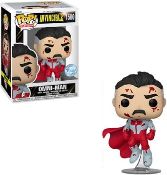 Funko Invincible Bloody Omni-Man Özel Pop Vinil Figür 1500 Pop Koruyucu ile Birlikte Gelmiştir, Standart