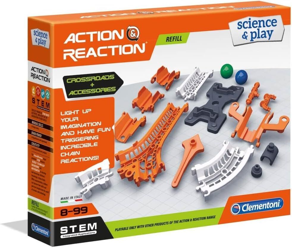 Action & Reaction - Kavşaklar ve Aksesuarlar Renkli 6+