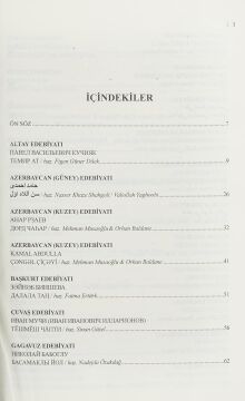 Türkçe Hikaye Evreni - Türk Dünyasından Seçmeler Özgün Metinler