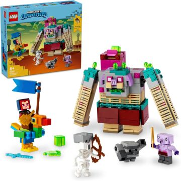 LEGO Minecraft Legends Yiyici Karşılaşması 21257-8 Yaş ve Üzeri Macera Oyunları Seven Çocuklar İçin Yaratıcı Oyuncak Yapım Seti (420 Parça)