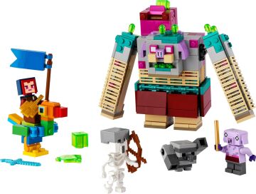 LEGO Minecraft Legends Yiyici Karşılaşması 21257-8 Yaş ve Üzeri Macera Oyunları Seven Çocuklar İçin Yaratıcı Oyuncak Yapım Seti (420 Parça)