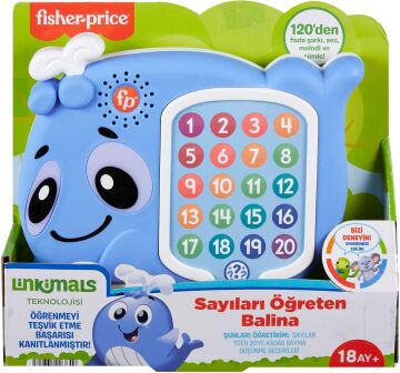 FISHER PRICE-Fisher-price Linkimals Sayı Sayan Balina Hjr72