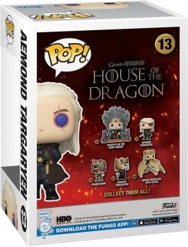Funko Pop! TV: House of The Dragon - Aemond Targaryen - 1/6 Quote Nadir Chase Variantease için - Vinil Koleksiyon Figürü - Hediye Fikri - Resmi Ticari Ürünler - TV Fanları - Koleksiyoncular için Model