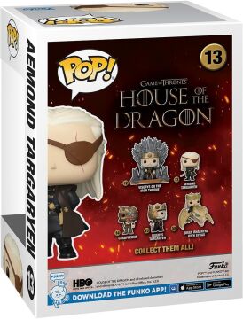 Funko Pop! TV: House of The Dragon - Aemond Targaryen - 1/6 Quote Nadir Chase Variantease için - Vinil Koleksiyon Figürü - Hediye Fikri - Resmi Ticari Ürünler - TV Fanları - Koleksiyoncular için Model