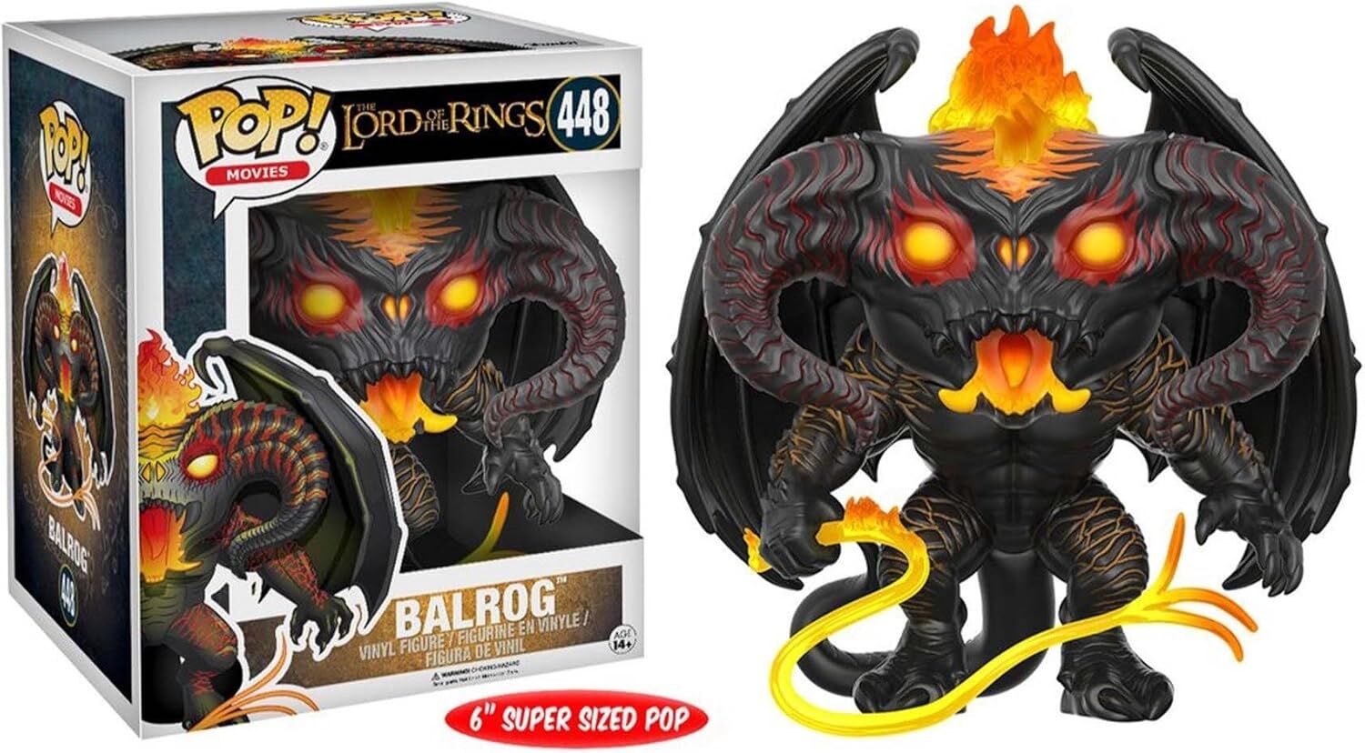 Funko POP Figür Deluxe Lord Of The Rings Hobbit: 6'' Balrog