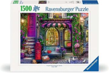 Ravensburger 1500p Puzzle Çikolata Dükkanı, Yapboz