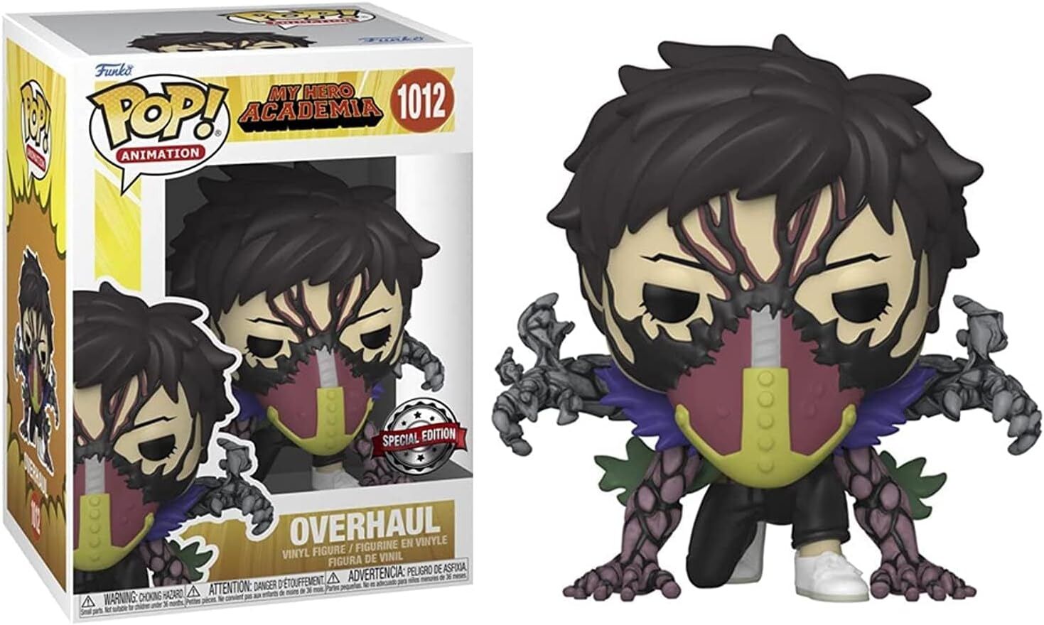 Funko Pop! Animasyon: MHA Kai Chisaki - (Overhaul) Overhaul Version 2 - My Hero Academia - Vinil Koleksiyon Figürü - Hediye Fikri - Resmi Ticari Ürünler - Çocuklar ve Yetişkinler için Oyuncak