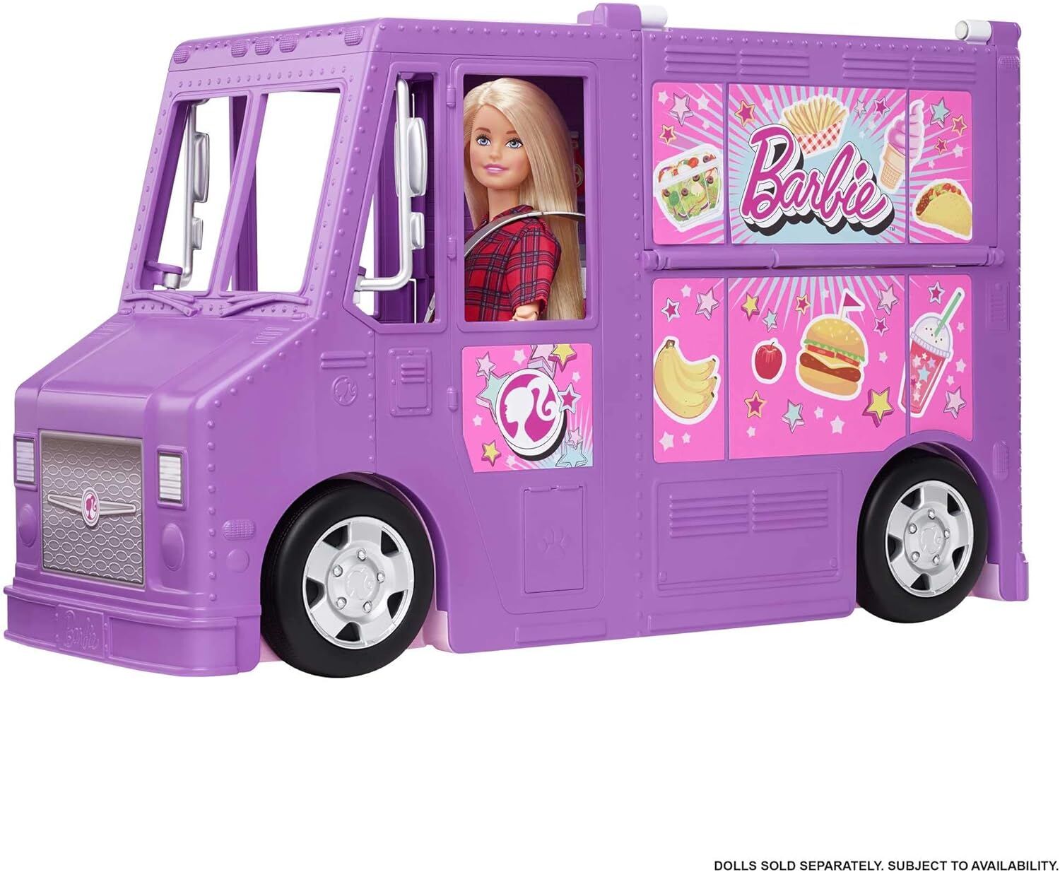 Barbie'nin Yemek Arabası Oyun Seti, 3 yaş ve üzeri, GMW07