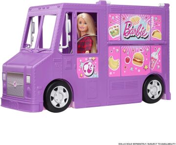 Barbie'nin Yemek Arabası Oyun Seti, 3 yaş ve üzeri, GMW07