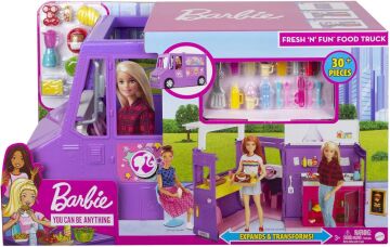 Barbie'nin Yemek Arabası Oyun Seti, 3 yaş ve üzeri, GMW07