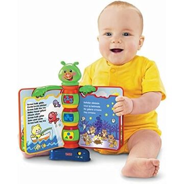 Fisher-Price Eğlen&Öğren Eğitici Masalcı Tırtıl (Türkçe), 6 aylık, N3835