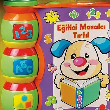 Fisher-Price Eğlen&Öğren Eğitici Masalcı Tırtıl (Türkçe), 6 aylık, N3835