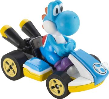 Hot Wheels Mario Kart Aracı 4'lü Paket, 4'lü Fan-Favorit Karakteri Seti, 1 Özel Model İçerir, 3 Yaş ve Üzeri Çocuklar ve Hayranlar için Koleksiyon Hediyesi