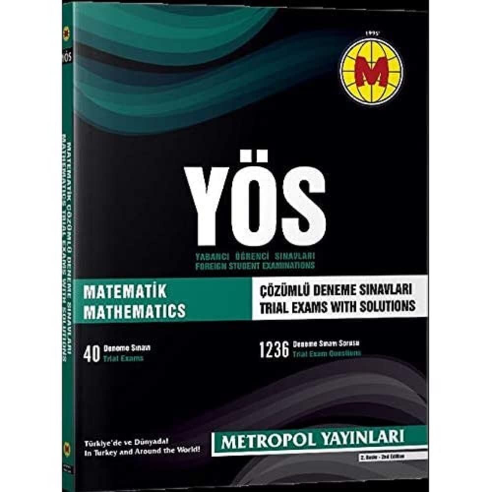 YÖS Matematik Çözümlü Deneme Sınavları