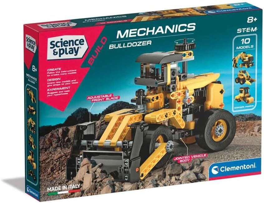 CLEMENTONI MEKANIK LAB.17374TR BULDOZER-6