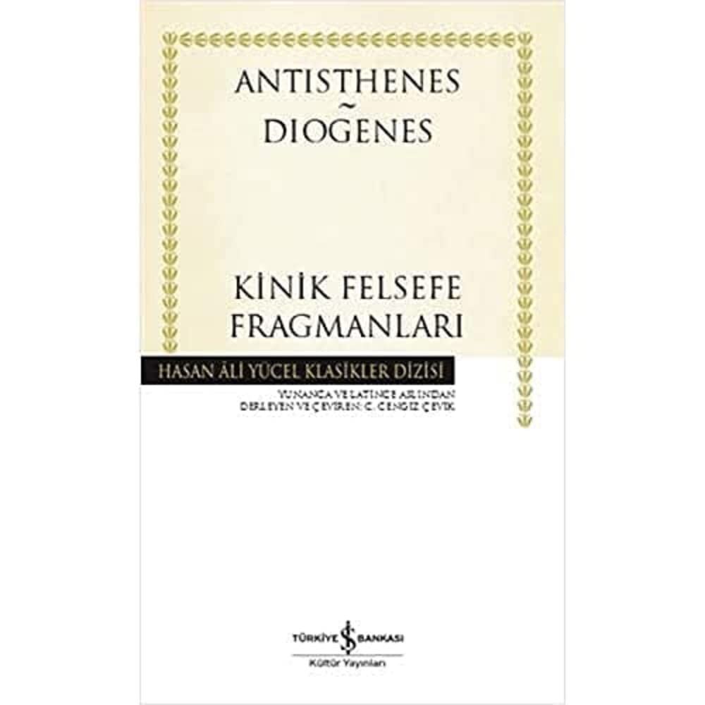Kinik Felsefe Fragmanları (Ciltli)